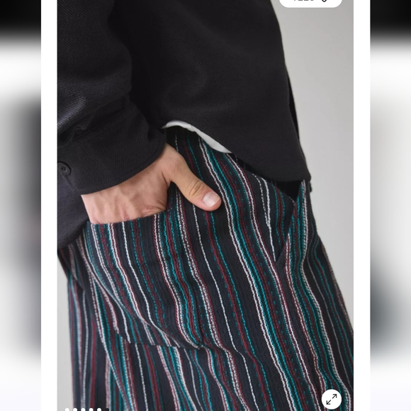 UO Mens Surf Stripe Pull On Beach Pants Small - Picture 13 of 15